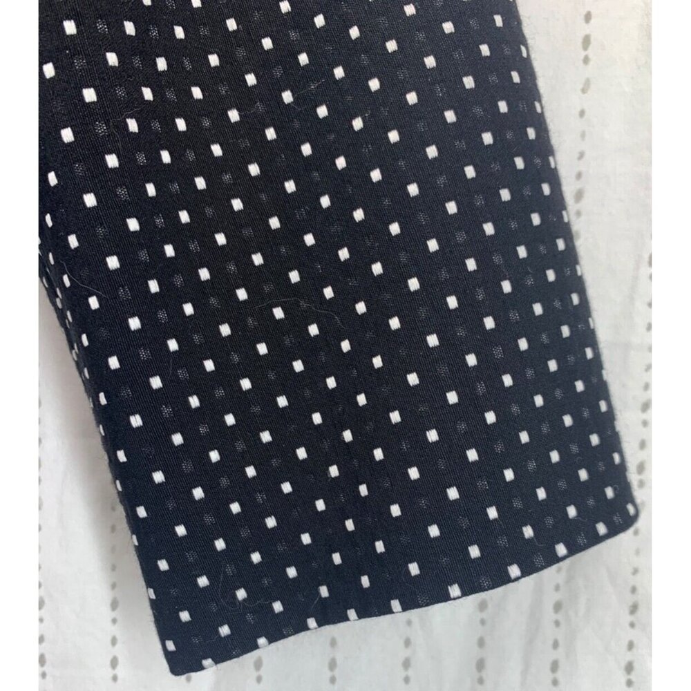 Cabi Women Blazer Suit Jacket Sz 4 Black Polka Dot Modern City Career BizCasual - Picture 4 of 12